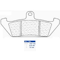 Brzdové destičky CARBONE LORRAINE 2801 S1 (S4)
